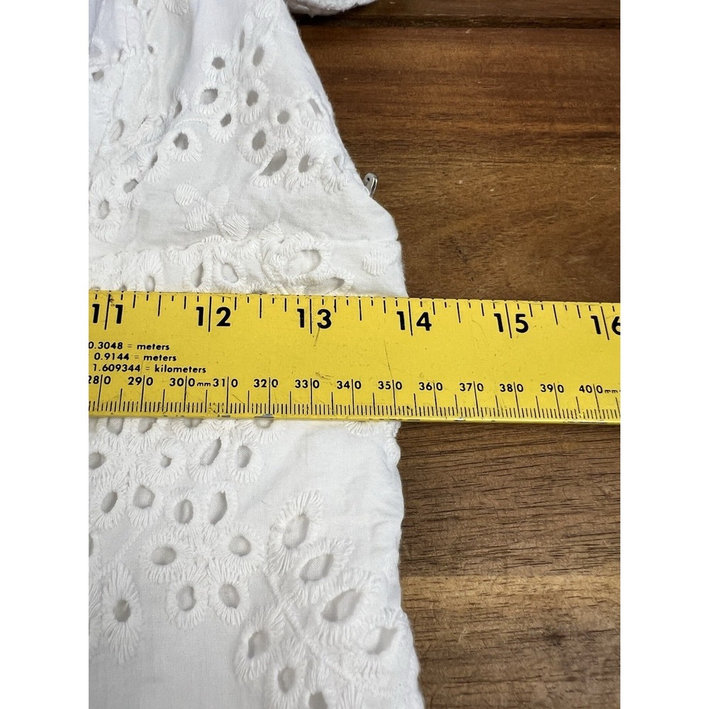 Majorelle Revolve M Sunny Daze Dress in White Lace Floral Cutecore Girly Flirty - Picture 8 of 9